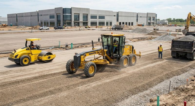 Parking Lot Gravel Repair in Woodstock, GA