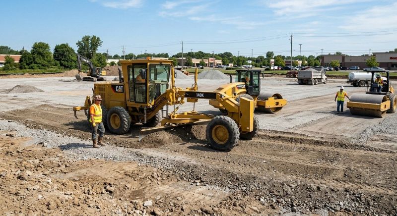 Parking Lot Leveling in Gainesville, GA