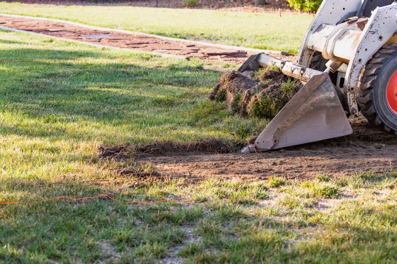 Lawn Resloping Equipment