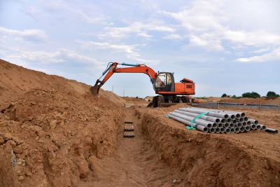 Excavation for Drainage